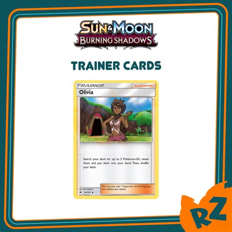 Original Pokemon Tcg Card Game Olivia Trainer Non Holo Singles Sm