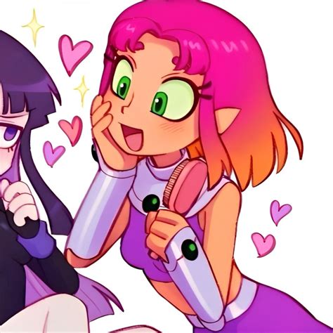 Raven And Star Fire Matching Iconspfp In 2024 Cartoon Profile Pics