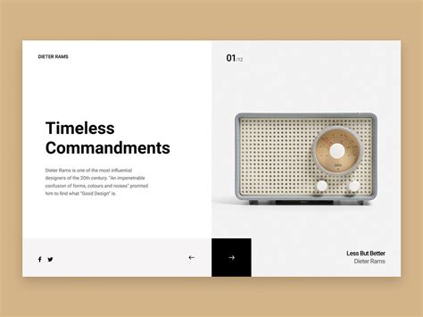 Dieter Rams Timeless Commandments For Good Design By Anastasiia