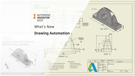 Autodesk Inventor What S New Drawing Automation Inventor