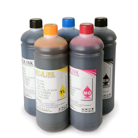 Ocinkjet Ml Colors Genuine Dye Ink For Canon Ix Mg