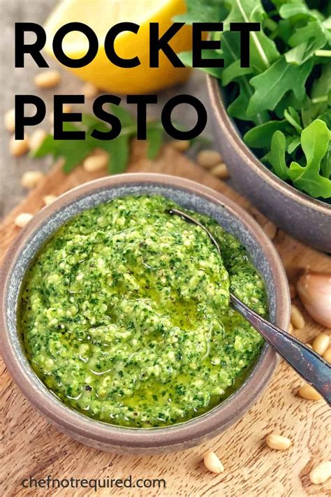 Rocket Pesto · Chef Not Required...