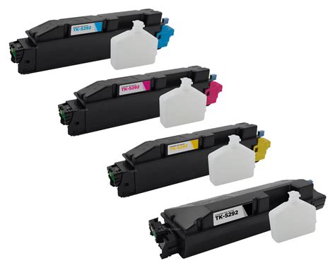 Kyocera Mita Ecosys P7240cdn Toner Cartridges Set Black Cyan