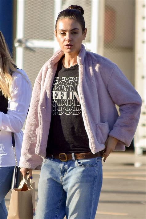 Mila Kunis In Casual Outfit 11292018 • Celebmafia