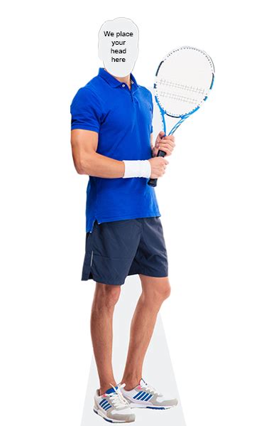 Male Tennis Player 2 Body Cutoutme Au