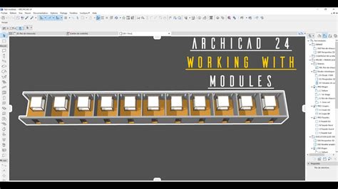 Archicad 24 Working With Modules YouTube