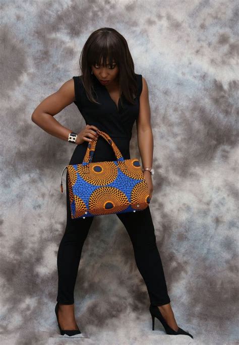 Sac Main Imprim Africain Tissu Africain Sac Par Houseofizzi