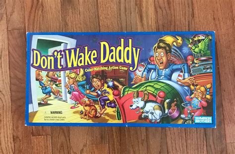 Dont Wake Daddy Board Game Vintage 1992 Parker Brothers Etsy