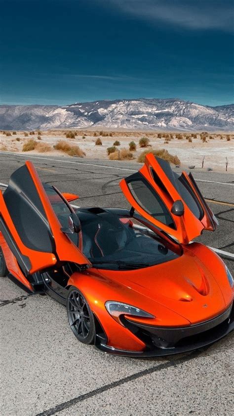 Fondos De Pantalla Mclaren P Naranja H Brido Supercar Alas X