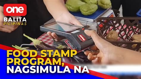 Pilot Run Ng Food Stamp Program Pinangunahan Ni PBBM YouTube