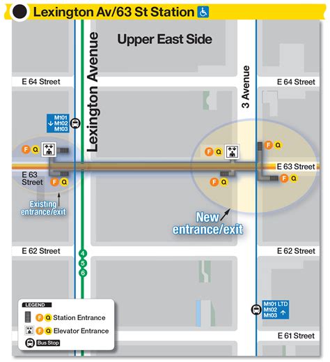 Nyc Subway Map 2nd Ave Line - New York Map Poster