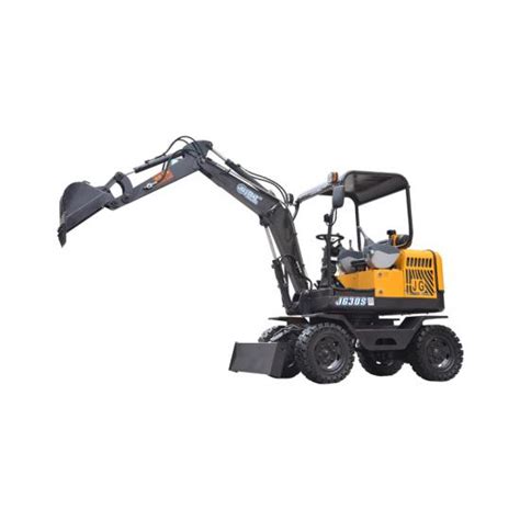 Chinese Excavator Brands Small Wheeled Excavator | Jinggong Excavator