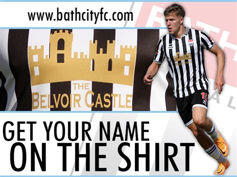 Bath City Fc Shirt Sponsorship Draw Bath City Fc