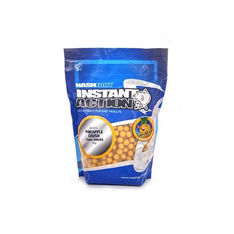 NEW Nash Instant Action Boilies Pineapple Crush 1 Kg B3323