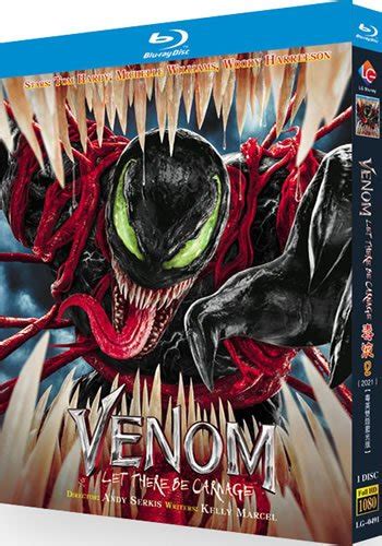 Venom Let There Be Carnage Series 1 Disc Blu Ray 2021 Wholesale