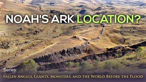 Noah's Ark Location? - YouTube