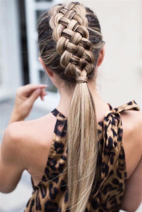 47 Peinados Con Trenzas De Moda Que Te Encantarán 2019 Braids For