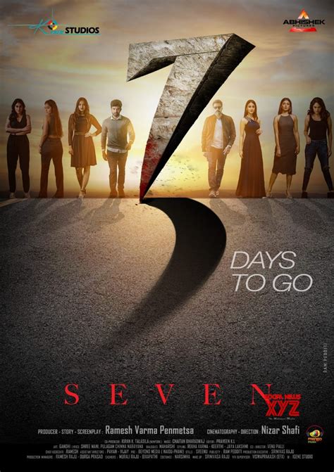 7 Movie 3 Days To Go Poster - Social News XYZ