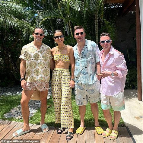 Vogue Williams Shows Off Her Ripped Abs In A Colourful Bikini As She Shares Holiday Snaps With