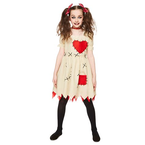 Girls Voodoo Doll Costume Halloween Alley