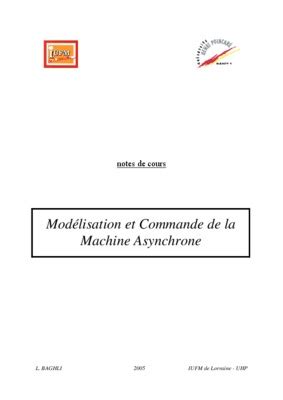 Modelisation Machine Asynchrone A Double Alimentation Matlab Pdf Notice