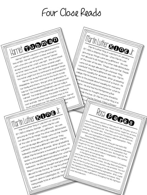 Black History Close Reads And Some Great Freebies Artofit