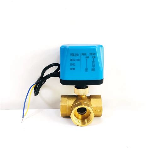 1 2 3 4 1 1 1 4 1 1 2 Brass Electric Ball Valve Two 