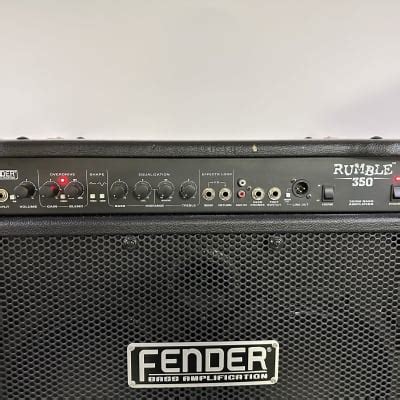 Fender Rumble 350 350 Watt 2x10 Bass Combo Reverb