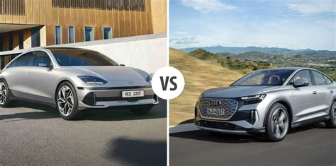 Hyundai IONIQ 6 VS Audi Q4 Sportback E Tron Autovergleich AUTOGOTT DE