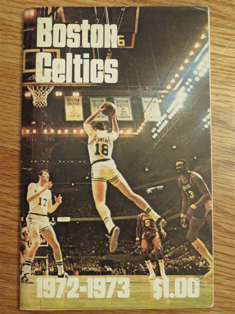 Boston Celtics Media Guide Red Auerbach John Havlicek Dave