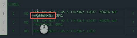 AutoCAD Plant 3D 등각투영 재료 명세서 BOM 에서 절단이 있는 부품은 그룹화되지 않고 절단 각도는 문자로 해석되지