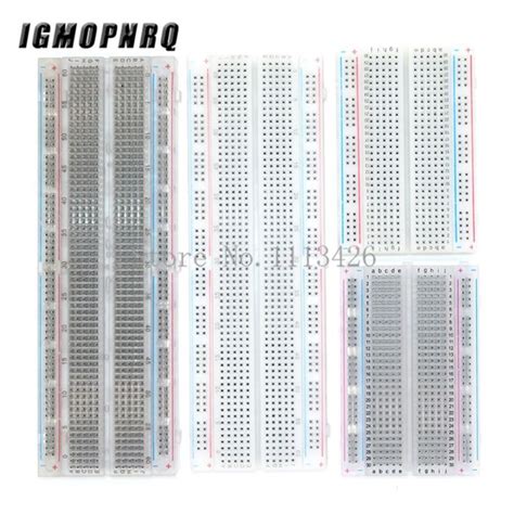 Holes Mb Points Solderless Pcb Breadboard Mb Solderless