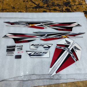 Jual Stiker Stripping Striping Decal Graphic Honda Supra X R Dd