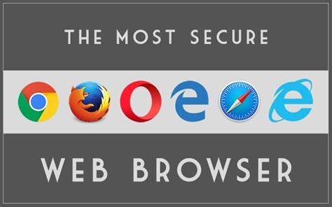 The Most Secure Web Browsers