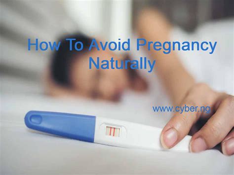 How To Avoid Pregnancy Naturally Cyber Ng