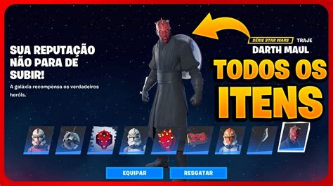 Como Conseguir Todos Os Itens Do Passe Do Star Wars Tarefas Primeiro