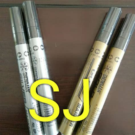 Jual Spidol Marker Gold & Silver | Shopee Indonesia