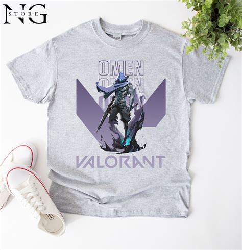 Omen Valorant Shirt Agent Valorant Shirt Sweatshirt Hoodie Birthday