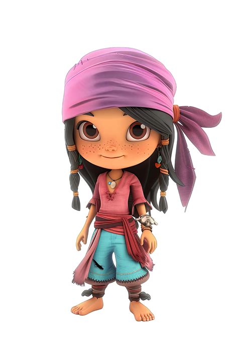 Download Ai Generated Pirate Girl Royalty Free Stock Illustration