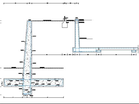 Muro de contención en AutoCAD Descargar CAD gratis 59 78 KB Bibliocad