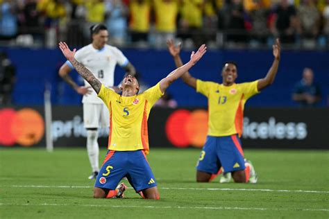 Colombia Le Gan A Uruguay Ser Rival De Argentina En La Final De