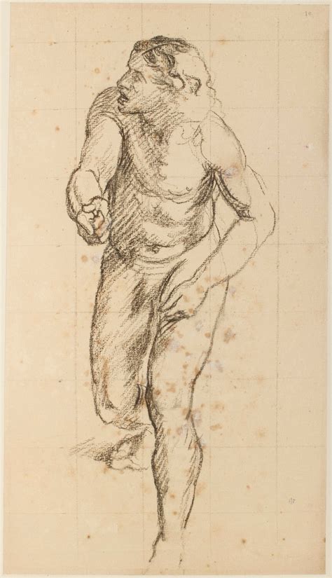 Nude Study For One Of The Councillors In The Trial Of St Stephen Works Of Art RA