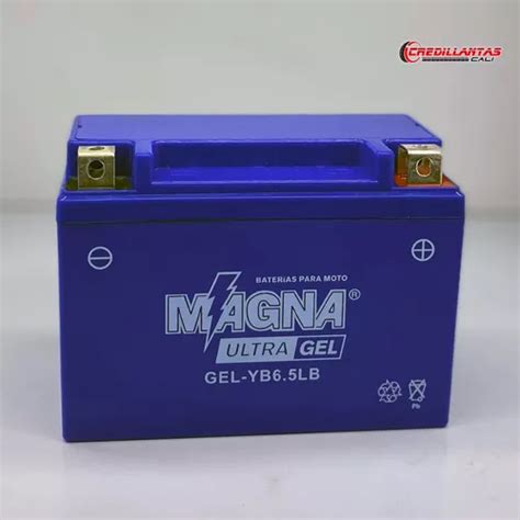 Batería Moto Magna Gel yb6 5lb Akt Tt 125 Akt Nkd 125 Cuotas sin