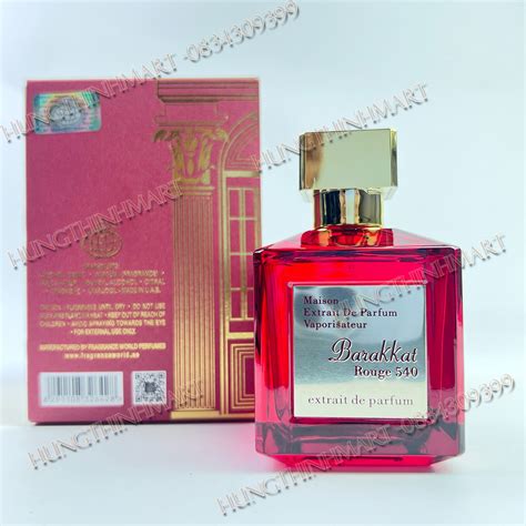 Nước Hoa Dubai Fragrance World Maison Barakkat Rouge 540