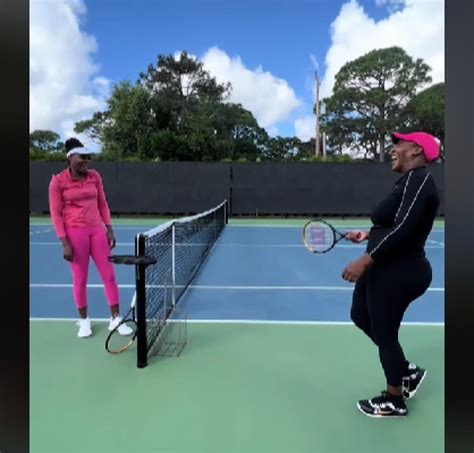 Watch: Serena Williams shares how hitting session with Venus Williams went