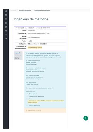 Examen semana 1 Pregunta 1 Completada Puntúa 1 sobre 1 Señalar con