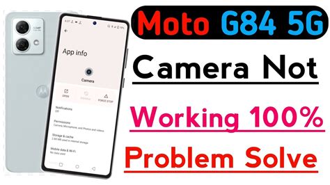 Moto G84 5G Camera Not Working Problem Solve L Moto G84 Me Camera ON