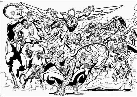 Marvel Coloring Pages