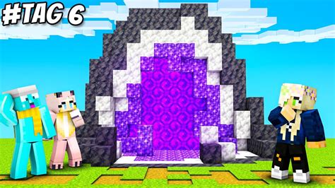 Das 1 Mal Im Nether In Minecraft Freunde Youtube