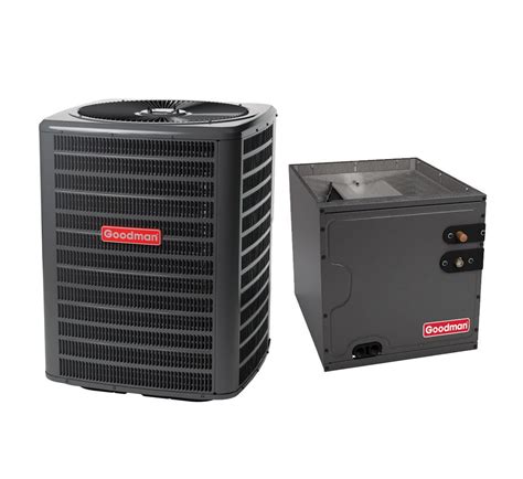 2 Ton 14 Seer Goodman Air Conditioning Condenser And Coil 17 5